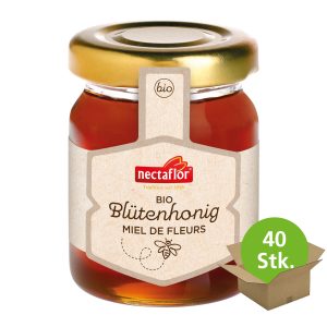 Bio Blütenhonig flüssig 40 x 60 g