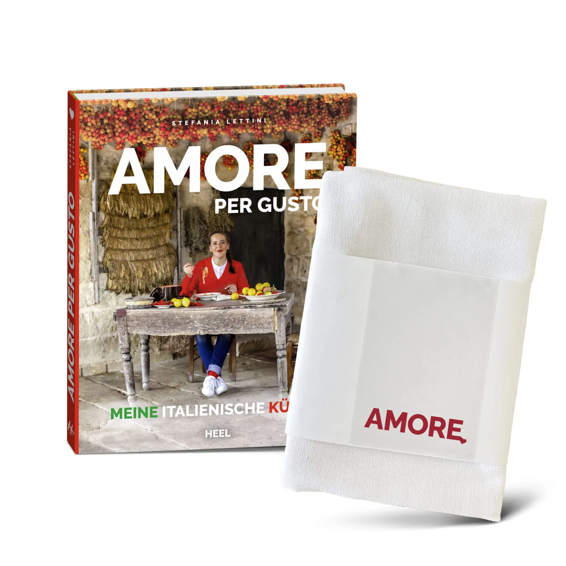 Bundle “Buch & AMORE Geschirrhandtuch”- Amore per Gusto