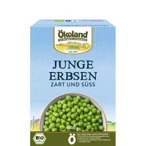 Junge Erbsen zart und süß