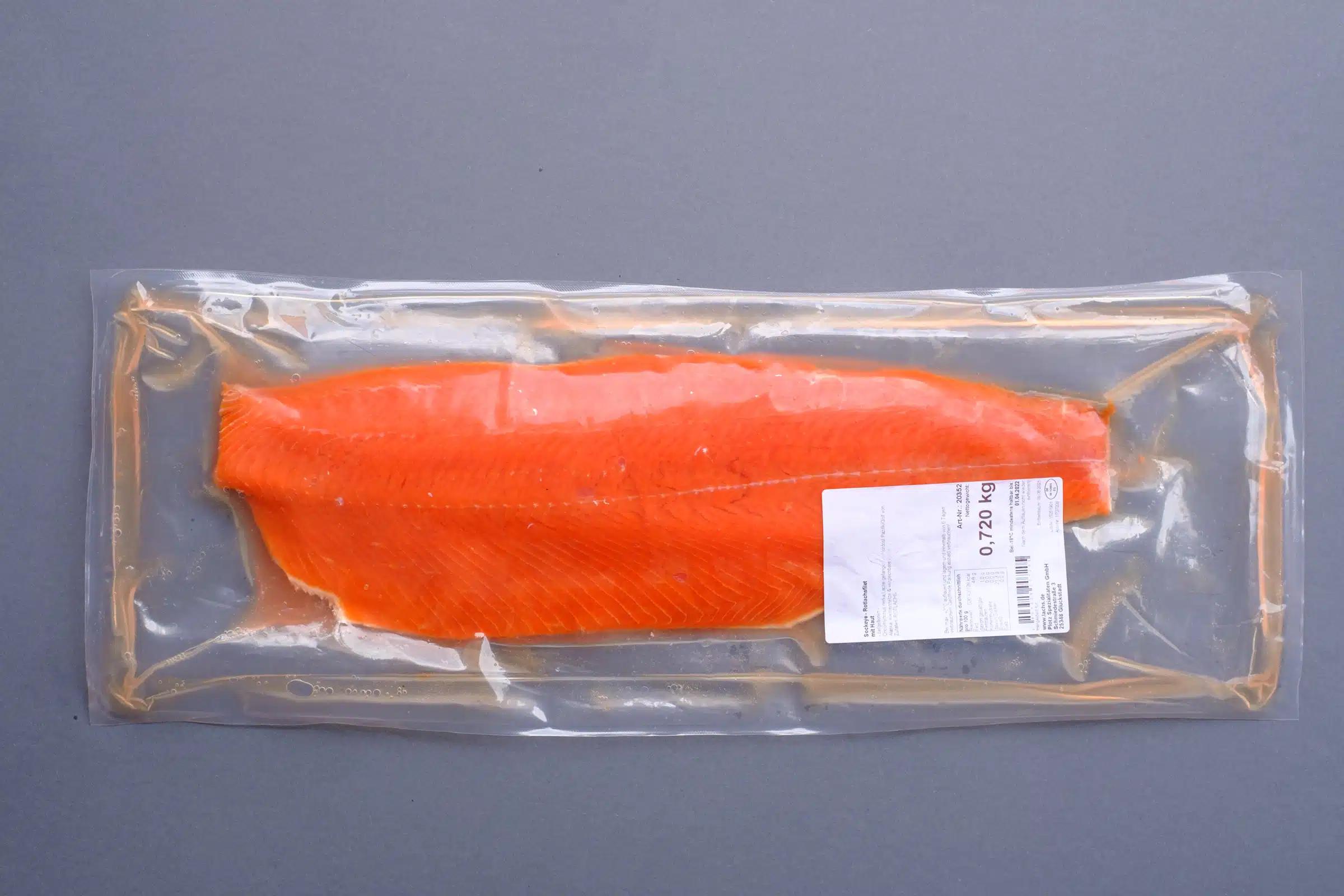 Sockeye Wildlachs aus Kanada roh – Bild 3